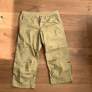 Super cute!  Fun apple green casual Prana pants.